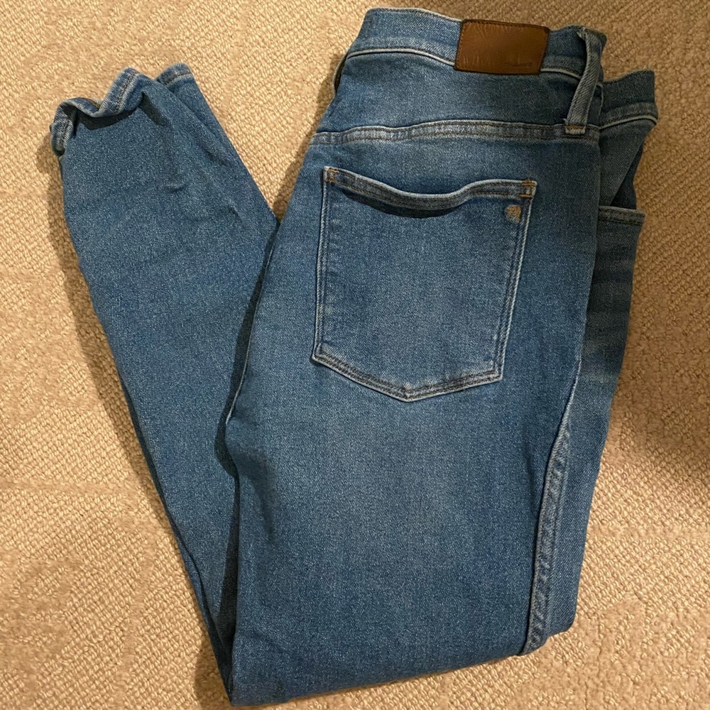 Madewell, High rise, skinny, crop